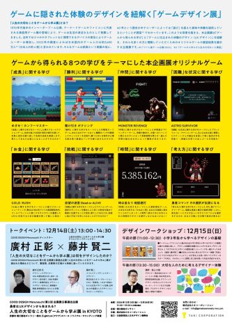 人生の大切なことをゲームから学ぶ展_京都_チラシ_裏